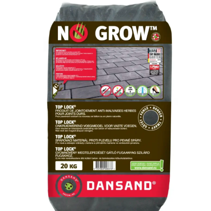 Trinkelių užpildas DANSAND TOP LOCK® – Antracitas 20kg